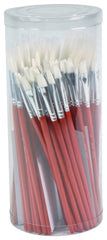 BRUSH VELVET WHITE SH TAKLON SET OF 72