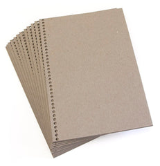 CHIPBOARD COVERS PRE-PUNCHED PACK OF 24