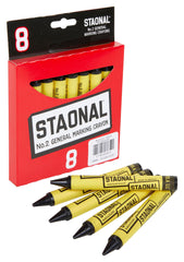 CRAYONS STAONAL CRAYOLA BLACK PACK OF 8