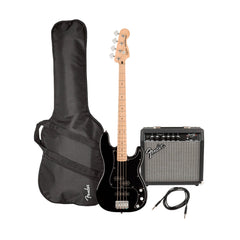 Fender Affinity Series Precision Bass PJ guitar pack - Black