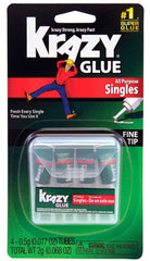 GLUE INSTANT KRAZY .017 OZ PACK OF 4
