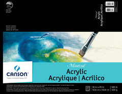PAD ACRYLIC MONTVAL 16X20 IN 185 LB 10 SHEETS