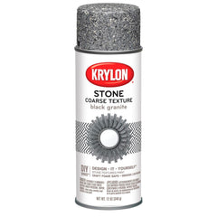 PAINT SPRAY MAKE IT STONE 12 OZ BLACK GRANITE