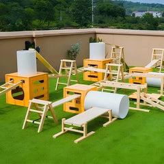 41-piece sports set- (beeswax box)