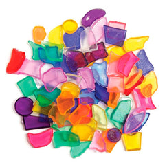 PLASTIC MOSAIC SHAPES 1 LB