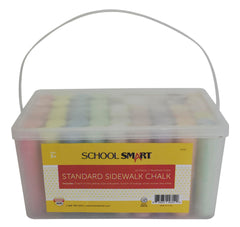 CHALK SIDEWALK SET OF 52 - SCHOOL SMART