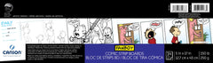 PAPER PAD COMIC STRIP BOARD 5X17