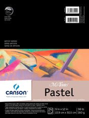 PAD CANSON MI TIENTES 9X12 IN ASSORTED 98 LB 24 SHTS