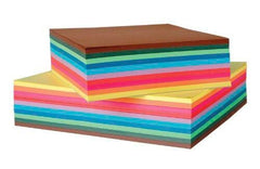 PAPER ORIGAMI FOLIA 8X8 IN ASST COLORS 500 SHTS