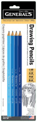 PENCILS ARTIST GRAPHITE DRAWING ASST TIPS SET OF 4