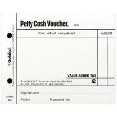 Voucher Petty Cash Pad 100 Pk.5