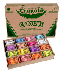 CRAYONS CRAYOLA CLASSPACK STANDARD 16-COLOR SET OF 800