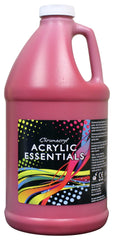 PAINT ACRYLIC CHROMACRYL ESSENTIALS COOL RED HALF GALLON