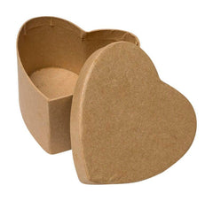BOX PAPIER-MACHE CREATIVITY STREET MINI HEART