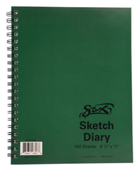 PAPER SAX SKETCH DIARY 8.5X11 IN 50 LB 100 SHTS