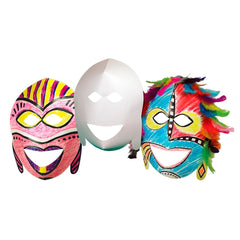 MASK AFRICAN DESIGN SET OF 20
