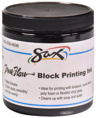 INK BLOCK PRINTING SAX 8 OZ BLACK