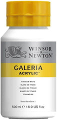 PAINT ACRYLIC WINSOR AND NEWTON TITANIUM WHITE 16.9 OZ
