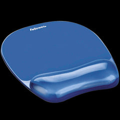 FELLOWES CRYSTAL™ GEL MOUSE WRIST SUPPORT - BLUE