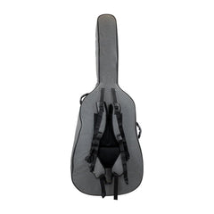 Tom & Will double bass gig bag 3/4 size – Grey with red interior