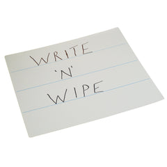Write\'N\'Wipe Boards Pack 30- Lined