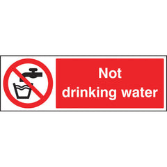 Sign Do Not Drink/Sym S/A 300X100Mm