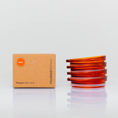 Universal HuskeeRenew Lid 4-pack - Amber