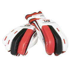 DS Cricket Batting Gloves Premium - Youth White