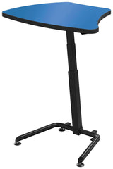 DESK - CLASSROOM SELECT - HARMONY ADJUSTABLE HEIGHT DESK - 33-1/2 W X 25-1/2 D - LAMINATE - T-MOLD - SPECIFY TOP COLOR - SPECIFY EDGE COLOR - NO - NO - NO