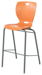 STOOL - CLASSROOM SELECT - NEOCLASS BISTRO STOOL - 30 IN A+ - SPECIFY SEAT AND BACK COLOR - SPECIFY FRAME COLOR - CHROME