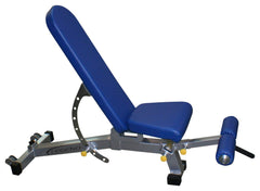 LEGEND FITNESS - FOUR WAY UTILITY BENCH WITHOUT LOGO - 68 IN X 21 IN X 18 IN - SPECIFY FRAME COLOR - SPECIFY PAD COLOR