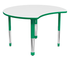 TABLE - CLASSROOM SELECT - ZOOM ACTIVITY TABLE - 48 X 42 - SPECIFY PRODUCT HEIGHT - MARKERBOARD - LOCKEDGE - SPECIFY TOP COLOR - SPECIFY EDGE COLOR - SPECIFY LEG COLOR - NEOCLASS