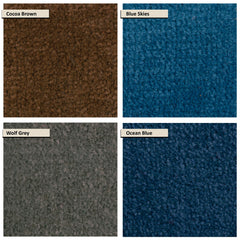 CARPETS FOR KIDS - MT SHASTA - RECTANGLE - 6 FT X 9 FT - SPECIFY COLOR