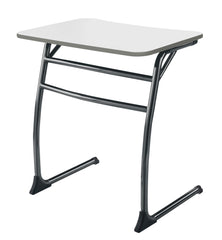 DESK - CLASSROOM SELECT - CONTEMPORARY CANTILEVER - 26 W X 20 D - MARKERBOARD - SPECIFY TOP COLOR - PAINTED - SPECIFY EDGE COLOR - POWDERCOAT - SPECIFY FRAME COLOR
