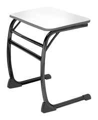 DESK - CLASSROOM SELECT - NEOCLASS ELLIPTICAL CANTILEVER - 26 W X 20 D - MARKERBOARD - SPECIFY TOP COLOR - PAINTED - SPECIFY EDGE COLOR - POWDERCOAT - SPECIFY FRAME COLOR