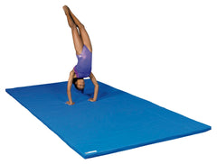 FLAGHOUSE - ENVIROSAFE 2 INCH THICK FOLD-IN-HALF MAT - WITHOUT HOOK AND LOOP - 6 X 8 FT - SPECIFY MAT COLOR