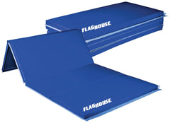 SPORTIME - 2 FOOT PANEL 2 INCH THICK POLYETHYLENE MAT - 2 SIDE HOOK AND LOOP - 6 X 12 FT - SPECIFY MAT COLOR 1 - SPECIFY MAT COLOR 2
