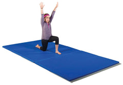 FLAGHOUSE - 2-1/2 INCH THICK LAYERED INSTRUCTOR MAT - 4 SIDE HOOK AND LOOP - 4 X 8 FT - SPECIFY MAT COLOR 1 - SPECIFY MAT COLOR 2