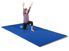 FLAGHOUSE - 2-1/2 INCH THICK LAYERED INSTRUCTOR MAT - 2 SIDE HOOK AND LOOP - 4 X 8 FT - SPECIFY MAT COLOR 1 - SPECIFY MAT COLOR 2