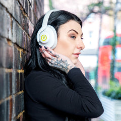 Soho 45\'s Hybrid active noise cancelling wireless bluetooth headphones