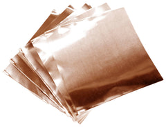 FOIL DECOR PRECUT 5 X 5 IN 38 GAUGE COPPER PK OF 12