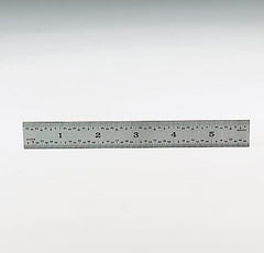 GENERAL TOOL - INDUSTRIAL PRECISION 6 IN RIGID STEEL RULE - 4R GRADUATIONS