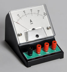 AMMETER DC BENCH TRIPLE RANGE EA
