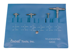 CENTRAL TOOLS - TELESCOPING GAUGE - SET OF 4 - 5/16 TO 2-1/8 IN