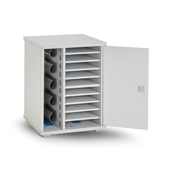LapCabby Lyte single door AC charging cabinet - 10 devices