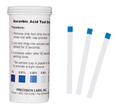 TEST STRIPS ASCORBIC ACID VIT C PK/50