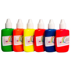 Ink Marbling Fluor/Col 25Ml Set 6