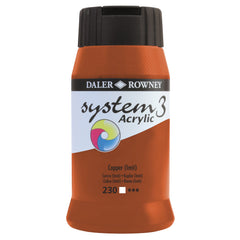 System 3 Acrylic 500Ml Copper