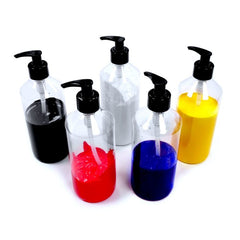 Clear Dispenser With Pump 500ml Pk 5