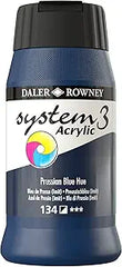 DAL SYSTEM3 ACRYLIC 500ML PRUSSN BLUE HUE -Min Qty 1
